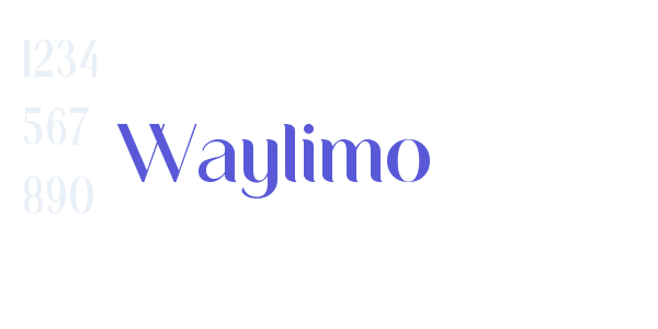 Waylimo font free