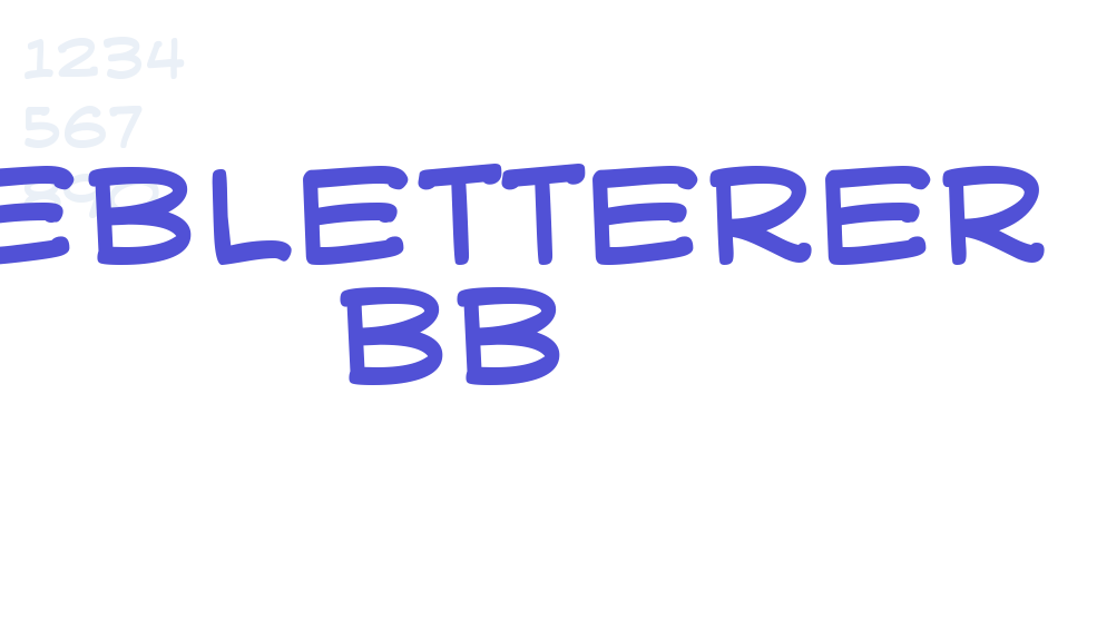 WebLetterer BB-font-download