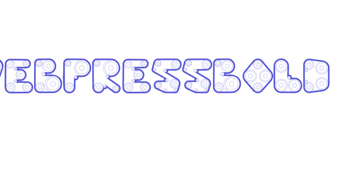 WebPressBold Font Download