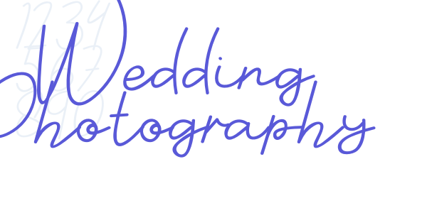 Wedding Photography font free