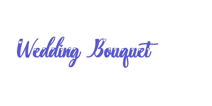 Wedding Bouquet Font Download