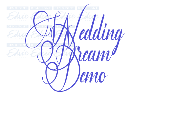 Wedding Dream Demo
