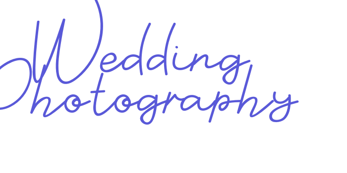 Wedding Photography Font Download