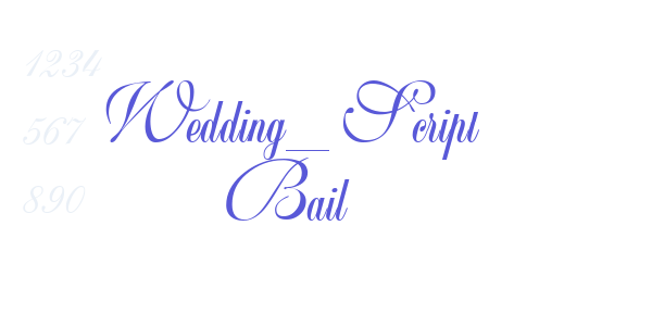 Wedding_Script Bail font free