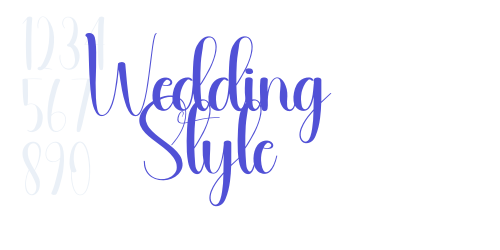 Wedding Style-font-download