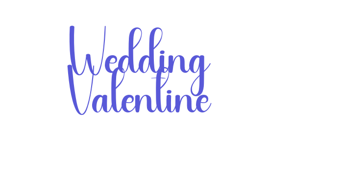 Wedding Valentine Font Download