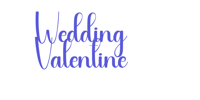 Wedding Valentine Font