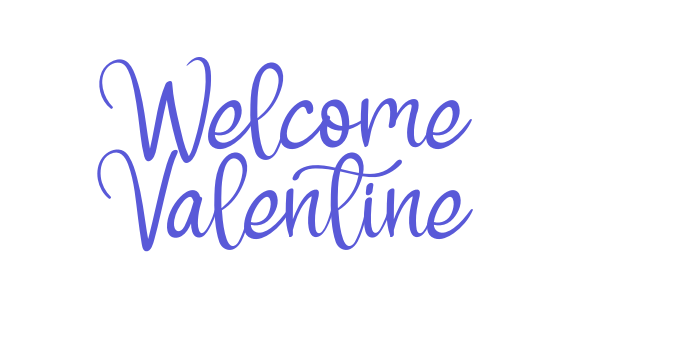 Welcome Valentine Font