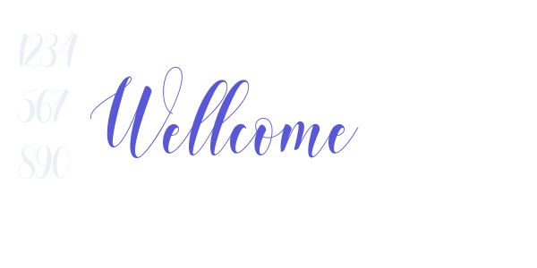 Wellcome font free