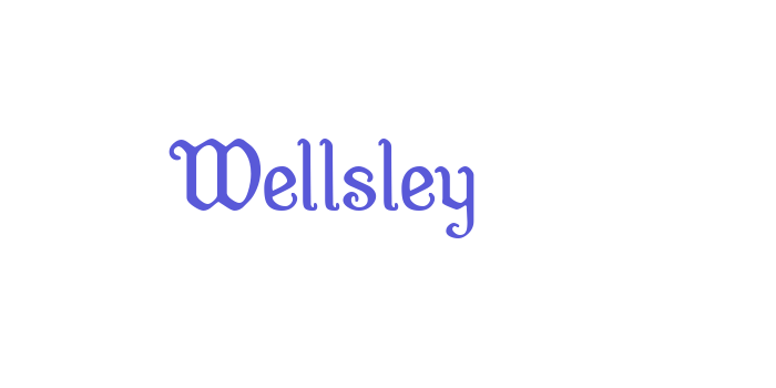 Wellsley Font Download