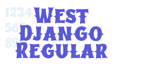 West Django Regular font free