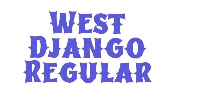 West Django Regular Font Download