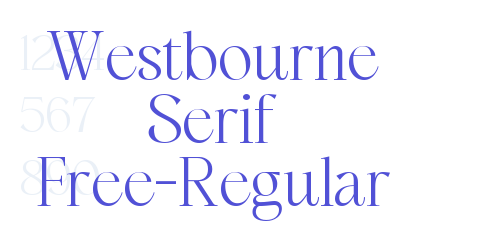 Westbourne Serif Free-Regular-font-download