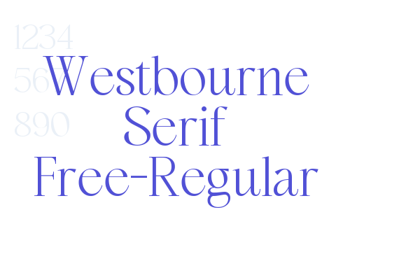 Westbourne Serif Free-Regular