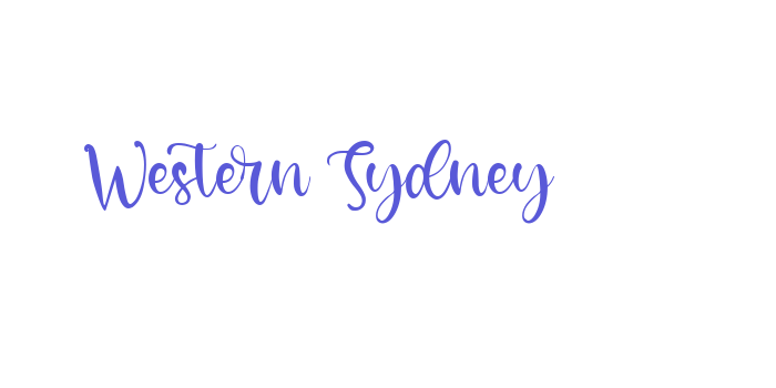 Western Sydney Font Download