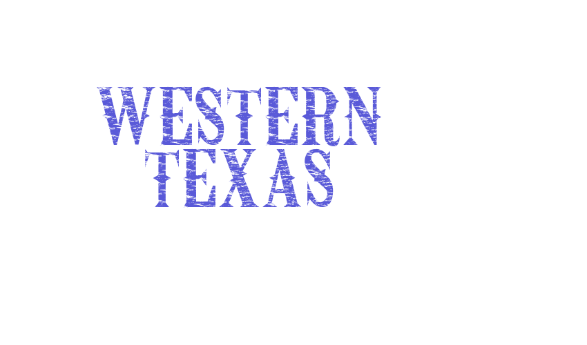 Western Texas Font Download