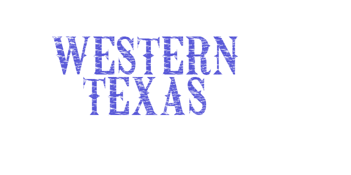 Western Texas Font Download