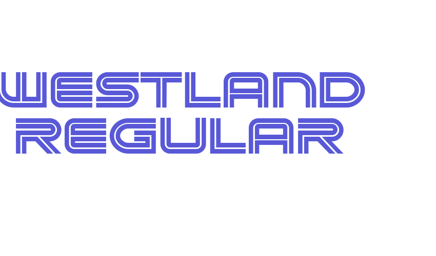 Westland Regular Font Download