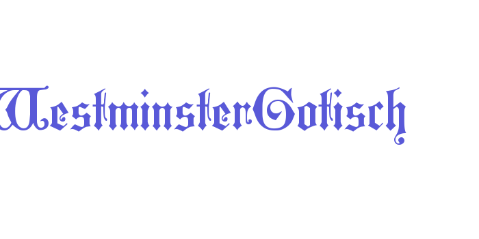 WestminsterGotisch Font Download