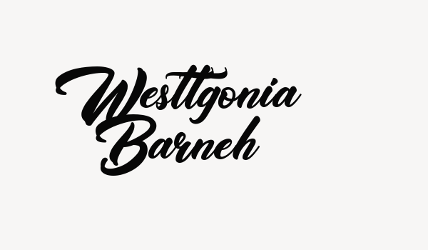 Westtgonia Barneh Font