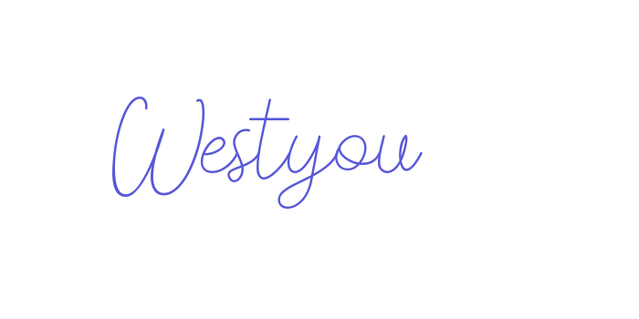 Westyou Font Download