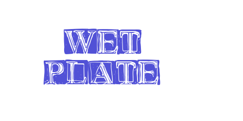 Wet Plate-font-download