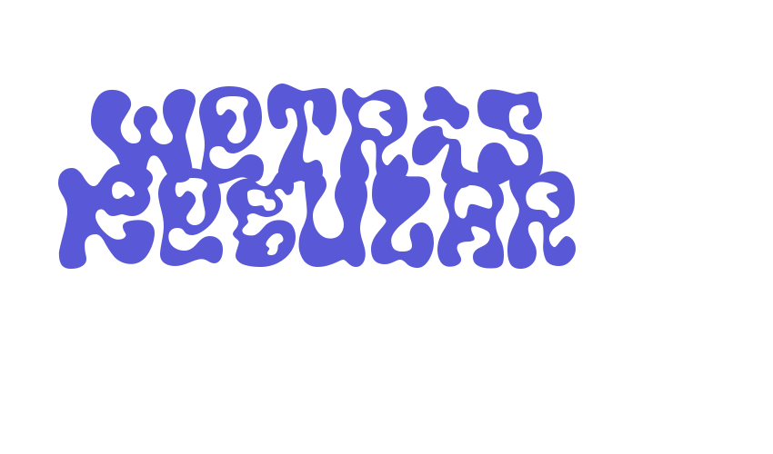 Wetris Regular Font