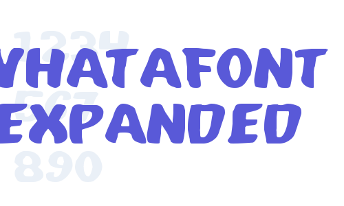 Whatafont Expanded Font Download