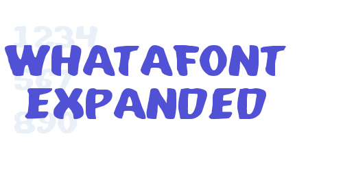 Whatafont Expanded-font-download