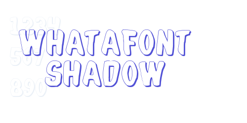 Whatafont Shadow-font-download