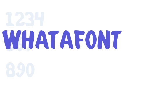 Whatafont Font Download