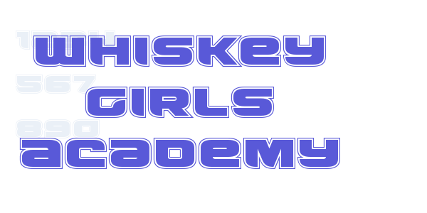 Whiskey Girls Academy font