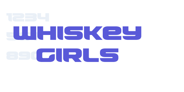 Whiskey Girls font