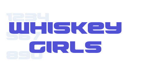 Whiskey Girls-font-download