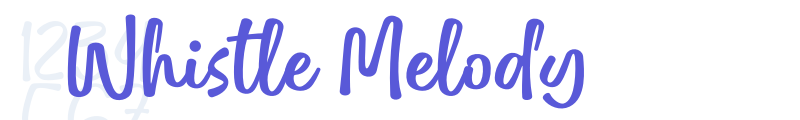 Whistle Melody font download