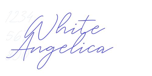 White Angelica-font-download