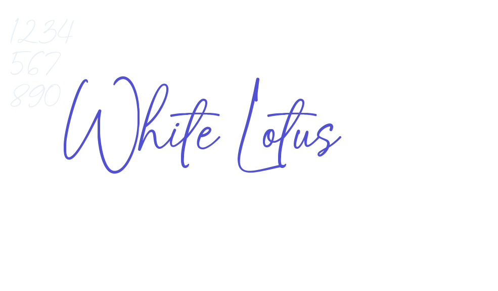 White Lotus-font-download