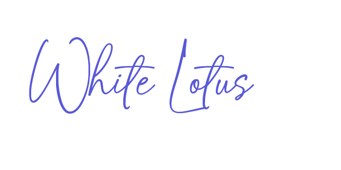 White Lotus Font