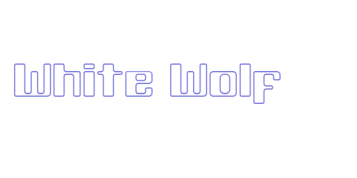 White Wolf Font Download