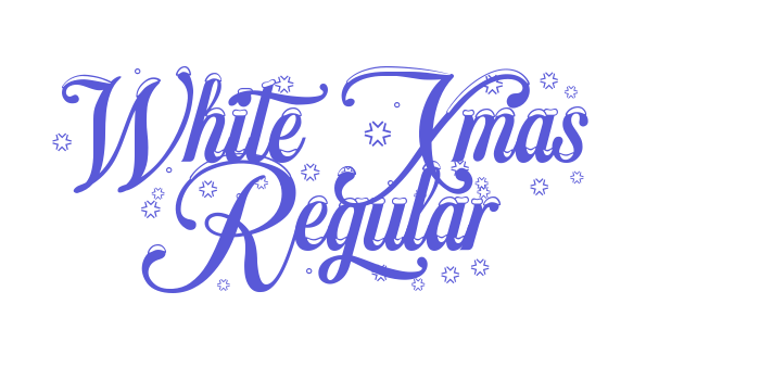 White Xmas Regular Font Download