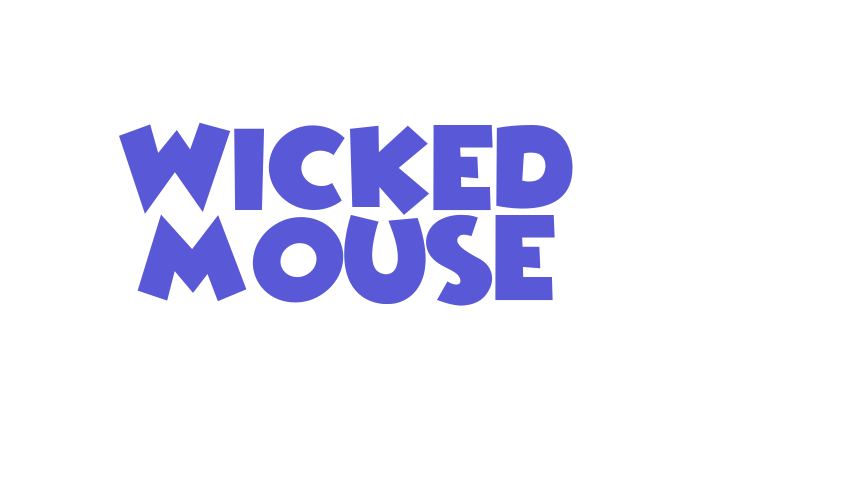 Wicked Mouse Font