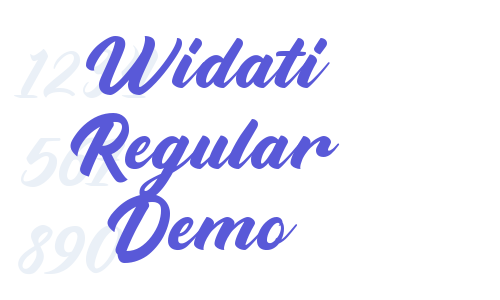 Widati Regular Demo Font Download