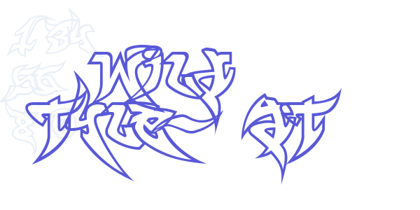 Wild Style-Fat font free