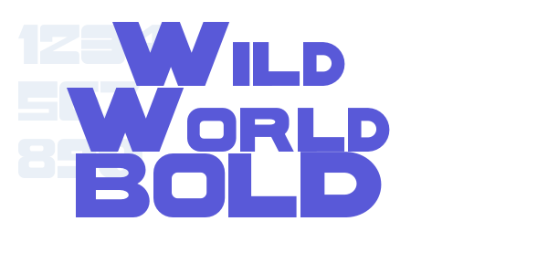 Wild World BOLD font free