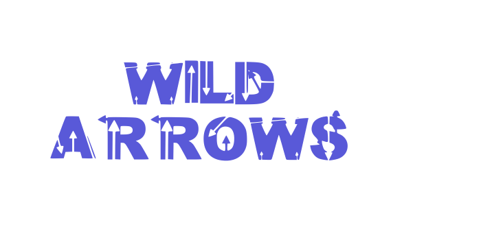 Wild Arrows Font Download