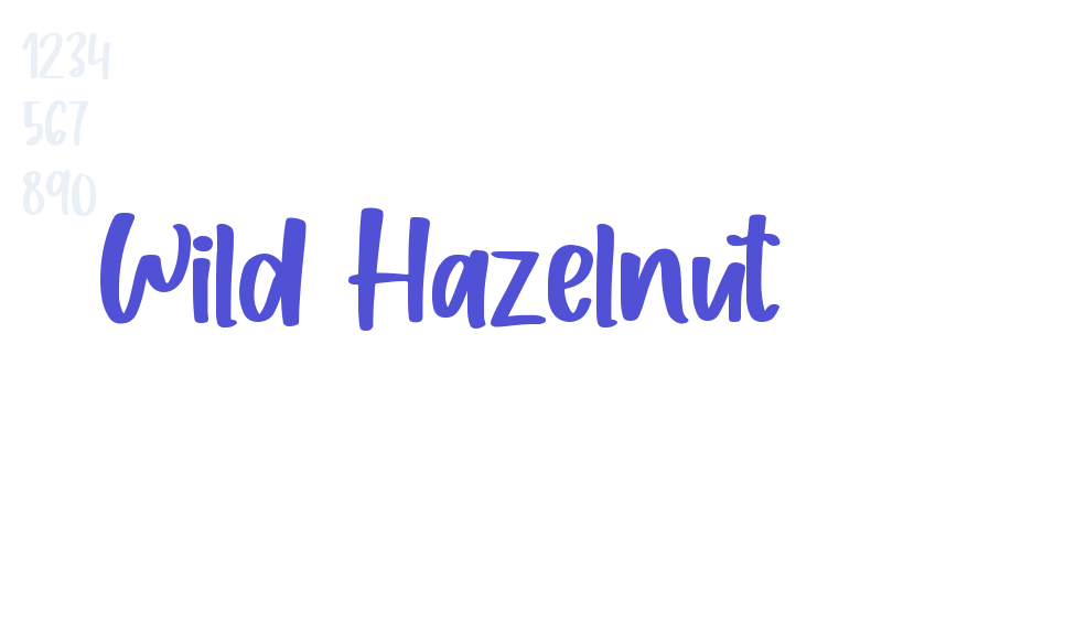 Wild Hazelnut-font-download