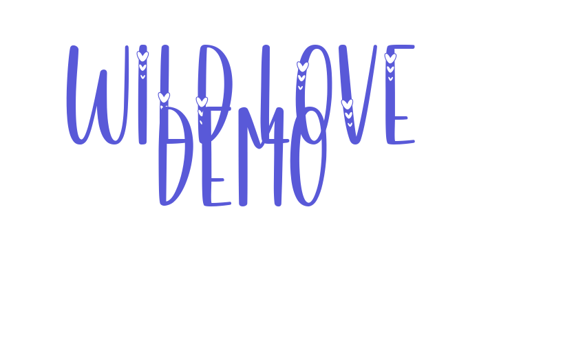 Wild Love DEMO Font