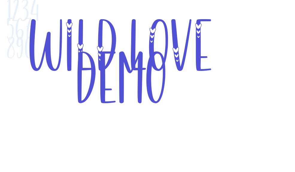 Wild Love DEMO-font-download