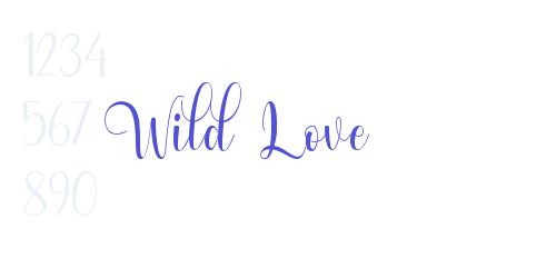 Wild Love-font-download