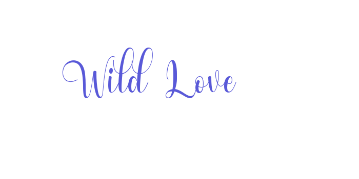 Wild Love Font